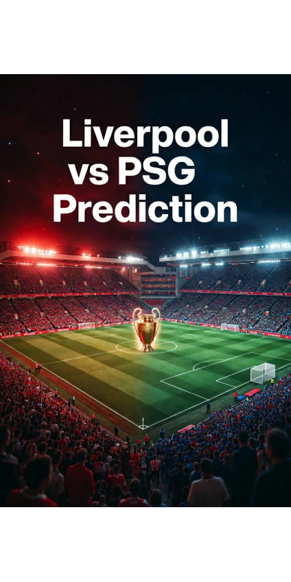Liverpool vs PSG Prediction, Preview & Betting Tips | Champions League 2026