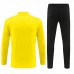BVB Borussia Dortmund Mens Yellow Training Technical Soccer Tracksuit 2024-25