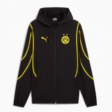 Borussia Dortmund Mens Pre-Match Soccer Jacket 2024-25 Borussia Dortmund Mens Pre-Match Soccer Jacket 2024-25