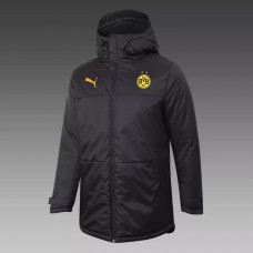 BVB Borussia Dortmund Training Winter Jacket Black 2020 2021 BVB Borussia Dortmund Training Winter Jacket Black 2020 2021