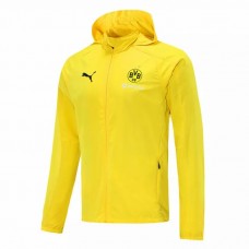 Bvb Borussia Dortmund Windbreaker Jacket Yellow 2021 Bvb Borussia Dortmund Windbreaker Jacket Yellow 2021