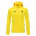 Bvb Borussia Dortmund Windbreaker Jacket Yellow 2021