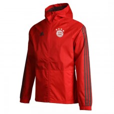 FC Bayern All Weather Jacket Red FC Bayern All Weather Jacket Red