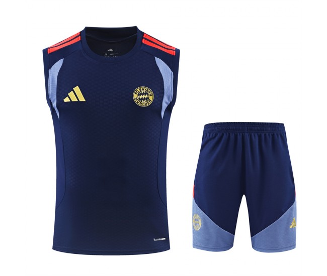 Bayern Munich Adult Navy Training Sleeveless Football Kit 2026-27