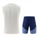 Bayern Munich Adult White Training Sleeveless Football Kit 2026-27