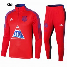 Bayern Munich Training Soccer Tracksuit Human Race Red Kids 2021 Bayern Munich Training Soccer Tracksuit Human Race Red Kids 2021