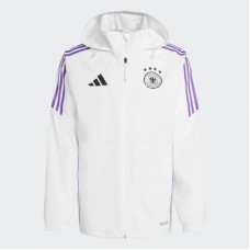 Germany Mens Tiro 24 Player Rain Soccer Jacket 2024-25 Germany Mens Tiro 24 Player Rain Soccer Jacket 2024-25