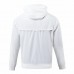 Corinthians Mens White Hooded Windrunner Soccer Jacket 2024-25