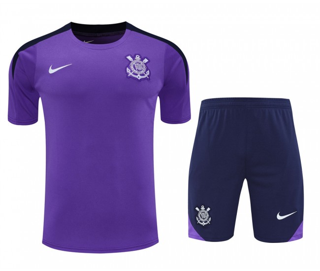 Corinthians Adult Purple Training Soccer Kit 2025-26