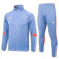 Cruzeiro Blue Training Presentation Soccer Tracksuit 2024-25