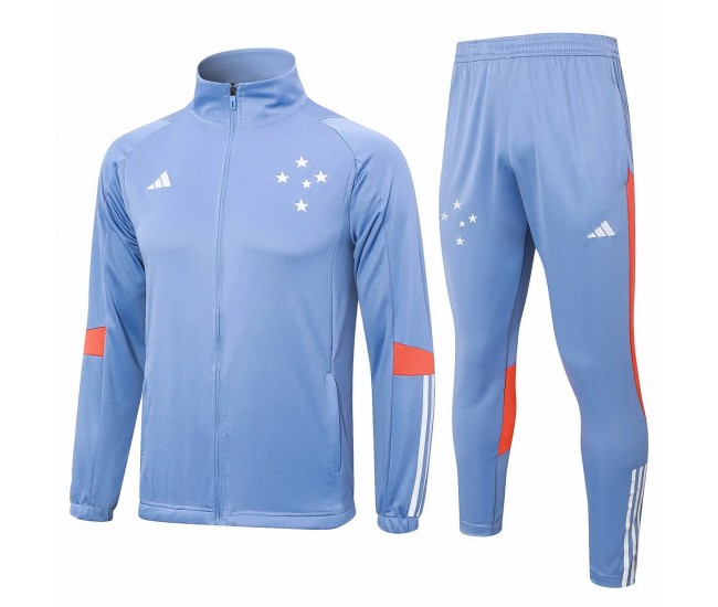 Cruzeiro Blue Training Presentation Soccer Tracksuit 2024-25