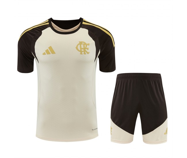 CR Flamengo Adult Beige Training Soccer Kit 2026