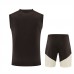 CR Flamengo Adult Brown Training Sleeveless Soccer Kit 2026