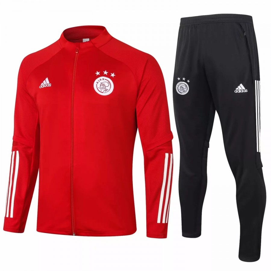 Ajax Amsterdam Training Technical Soccer Tracksuit 2020 2021 Red For Sale I Soccer Tracksuit