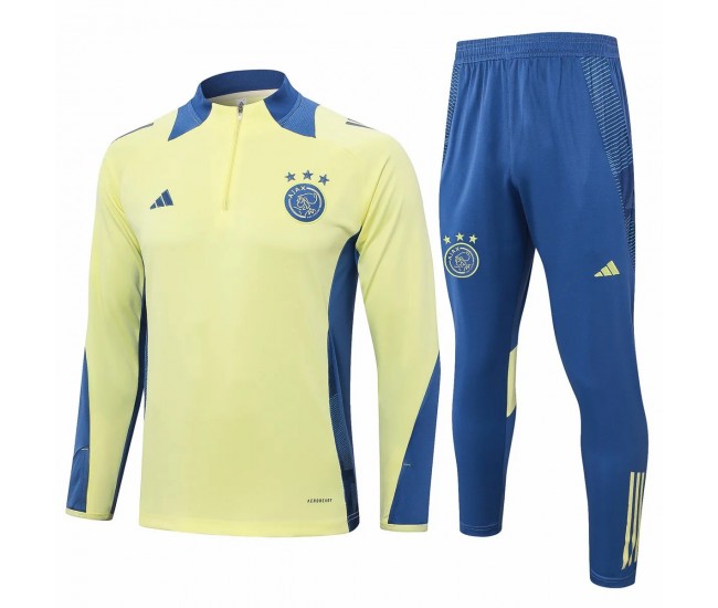 AFC Ajax Yellow Training Technical Soccer Tracksuit 2024-25