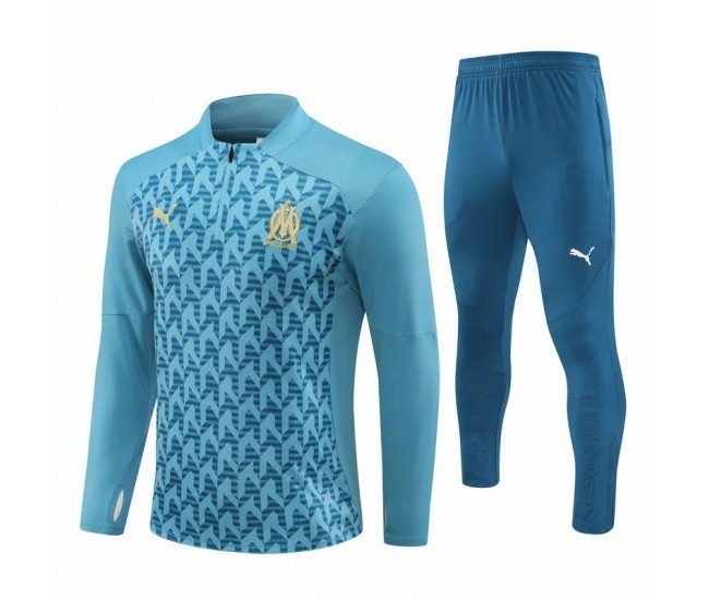 Olympique Marseille Training Technical Soccer Tracksuit 2024-25