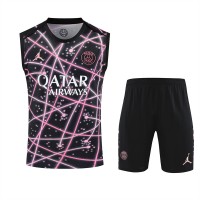 PSG Jordan Adult Pre Match Sleeveless Soccer Kit 2025-26