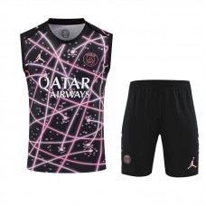 PSG Jordan Adult Pre Match Sleeveless Soccer Kit 2025-26