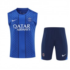 Paris Saint-Germain Mens Pre Match Sleeveless Training Kit 2025-26 Paris Saint-Germain Mens Pre Match Sleeveless Training Kit 2025-26