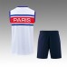 Paris Saint-Germain Mens Pre Match White Sleeveless Training Kit 2026-27