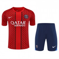 Paris Saint-Germain Mens Pre Match Red Training Kit 2025-26