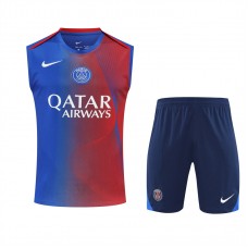 Paris Saint-Germain Mens Academy Pro Sleeveless Kit 2025-26 Paris Saint-Germain Mens Academy Pro Sleeveless Kit 2025-26