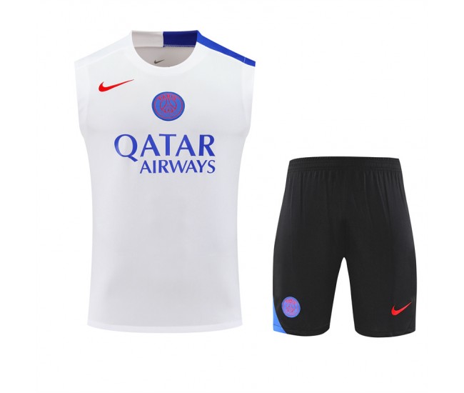 Paris Saint Germain Strike Third Sleeveless Training Kit 2025-26 