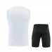 Paris Saint Germain Strike White Sleeveless Training Kit 2026-27