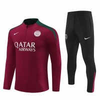 PSG Red Training Technical Soccer Tracksuit 2024-25