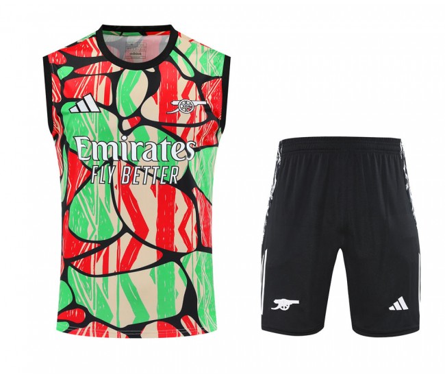Arsenal Adult Warm Up Sleeveless Soccer Kit 2024-25