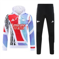 Arsenal FC Adult Training Hooded Sweat Soccer Tracksuit 2024-25