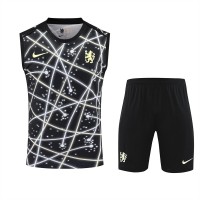 Chelsea Adult Pre Match Training Sleeveless Soccer Kit 2025-26