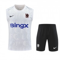 Chelsea Adult Pre Match Sleeveless Soccer Kit 2025-26 