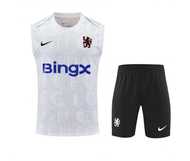 Chelsea Adult Pre Match Sleeveless Soccer Kit 2025-26 