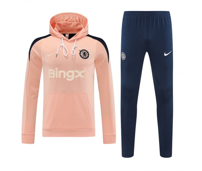 Chelsea FC Adult Strike Training Hooded Sweat Soccer Tracksuit 2025-26