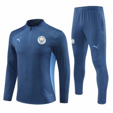 Manchester City FC Navy Training Technical Soccer Tracksuit 2024-25