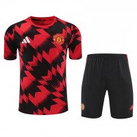 Manchester United Mens Pre Match Training Soccer Kit 2025-26