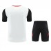 Manchester United Adult Off White Training Soccer Kit 2024-25
