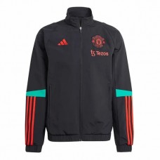 Manchester United Mens Training Presentation Soccer Jacket 2023-24 Black Manchester United Mens Training Presentation Soccer Jacket 2023-24 Black