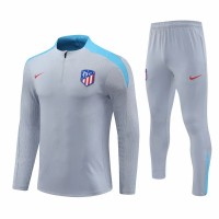 Atlético de Madrid Grey Training Technical Soccer Tracksuit 2024-25