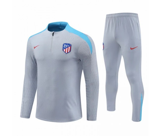 Atlético de Madrid Grey Training Technical Soccer Tracksuit 2024-25