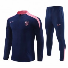 Atlético de Madrid Navy Training Technical Soccer Tracksuit 2024-25