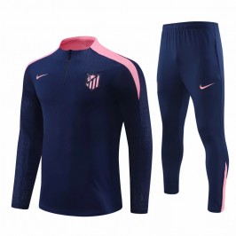 Atlético de Madrid Navy Training Technical Soccer Tracksuit 2024-25