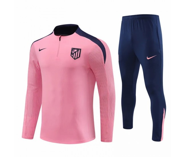 Atlético de Madrid Pink Training Technical Soccer Tracksuit 2024-25