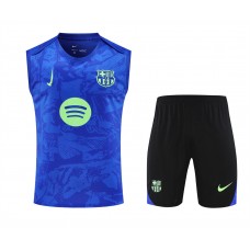 FC Barcelona Adult Pre Match Sleeveless Soccer Kit 2024-25