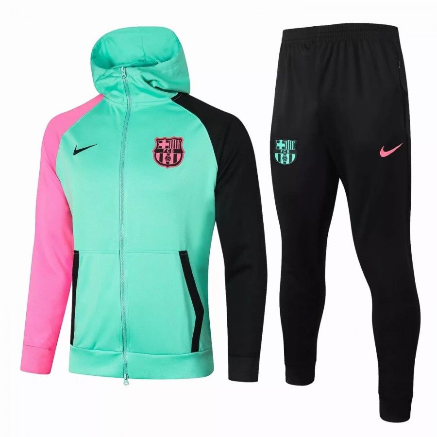 barcelona trainingspak fleece