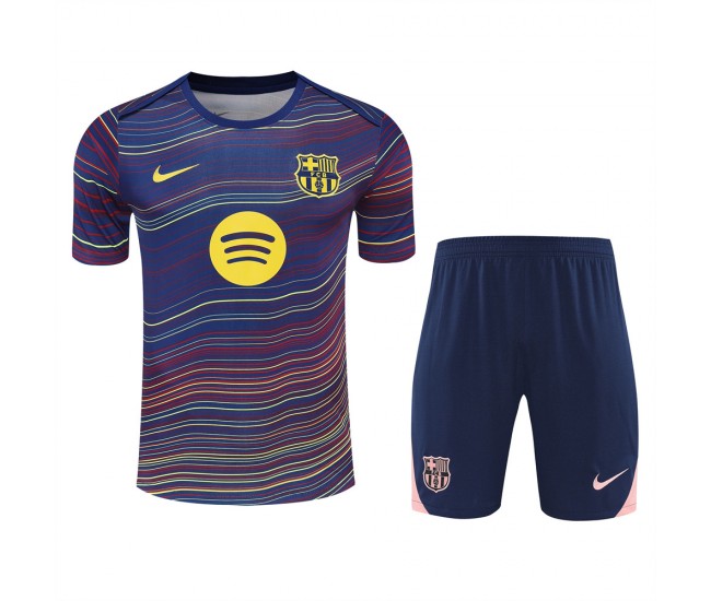FC Barcelona Adult Pre Match Soccer Kit 2025-26