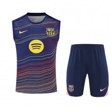FC Barcelona Adult Pre Match Sleeveless Soccer Kit 2025-26