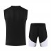Real Madrid Adult Pre Match Sleeveless Black Soccer Kit 2026-27