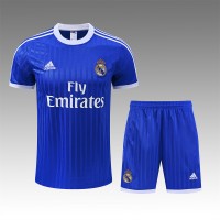 Real Madrid Adult Pre Match Blue Soccer Kit 2026-27